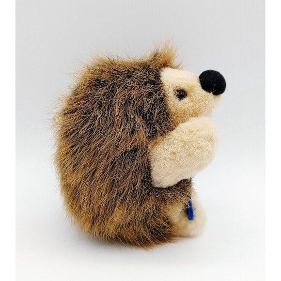 Vintage Russ Berrie 4" Leafy Lane Plush Hedgehog "B" Stuffed Animal - Picture 3 of 6